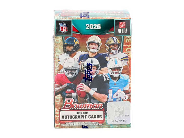 2026 TOPPS BOWMAN FOOTBALL BLASTER BOX