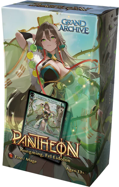 Grand Archive: Radiant Origins Pantheon Starter Deck - Kongming, Fel Eidolon