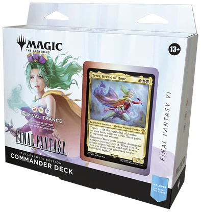 MTG - Universes Beyond: Final Fantasy - Commander Deck - Revival Trance - Collector's Edition