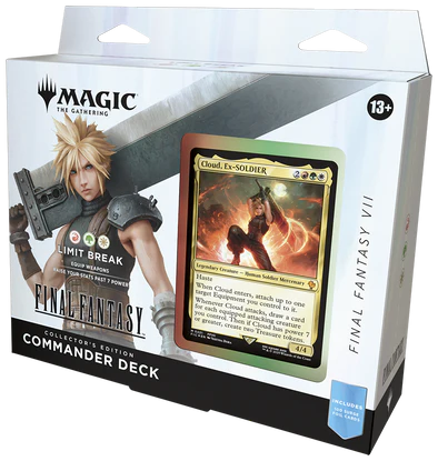 MTG - Universes Beyond: Final Fantasy - Commander Deck - Limit Break - Collector's Edition