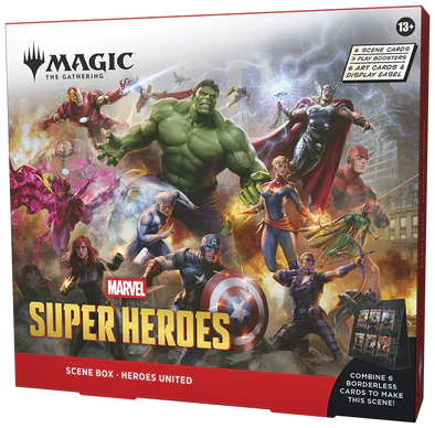 MTG - Universes Beyond: Marvel Super Heroes - Scene Box - Heroes United