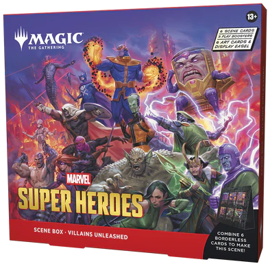 MTG - Universes Beyond: Marvel Super Heroes - Scene Box - Villains Unleashed