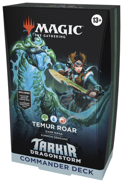 MTG - Tarkir: Dragonstorm - Commander Deck - Temur Roar