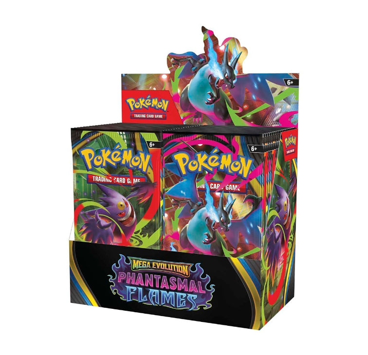 Pokémon TCG: Mega Evolution-Phantasmal Flames Booster Display Box