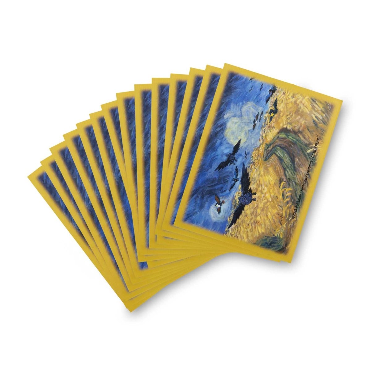 Pokémon Center × Van Gogh Museum – 65ct Card Sleeves (Assorted Designs)