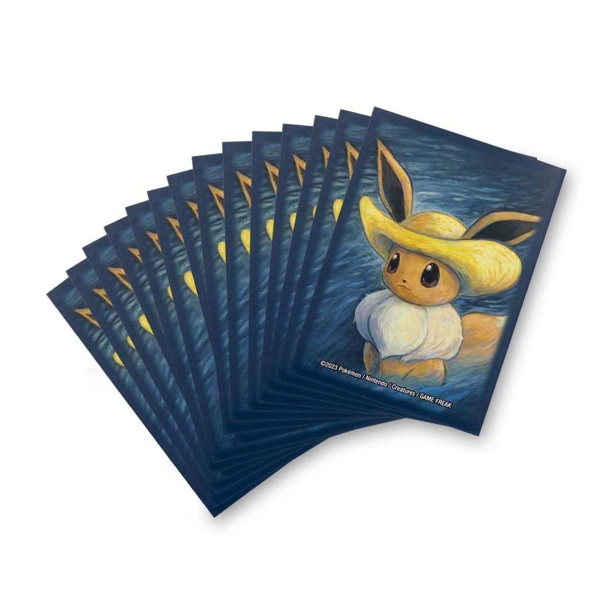 Pokémon Center × Van Gogh Museum – 65ct Card Sleeves (Assorted Designs)