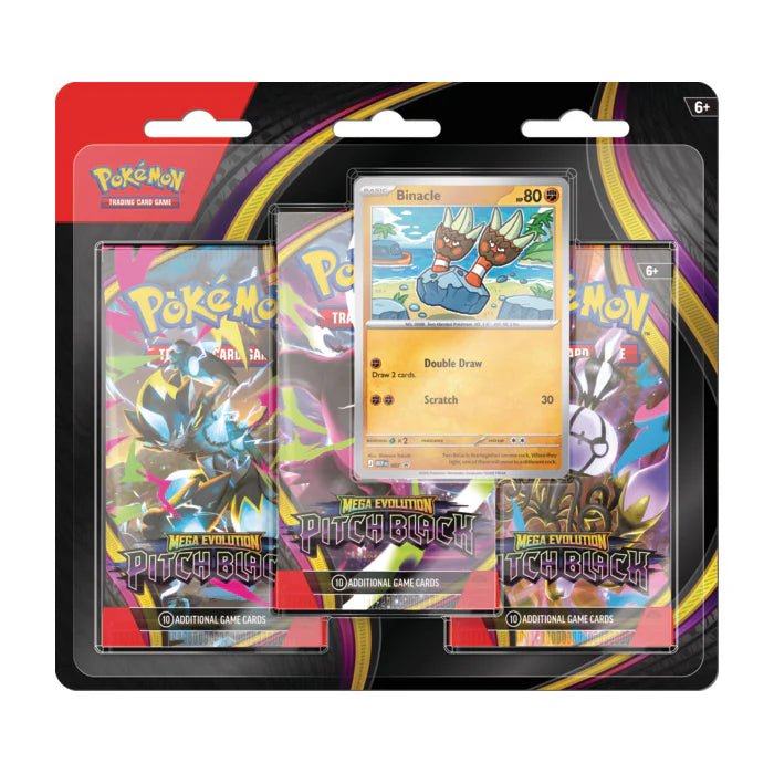 Pokemon ME05 Pitch Black 3 Pack Blister