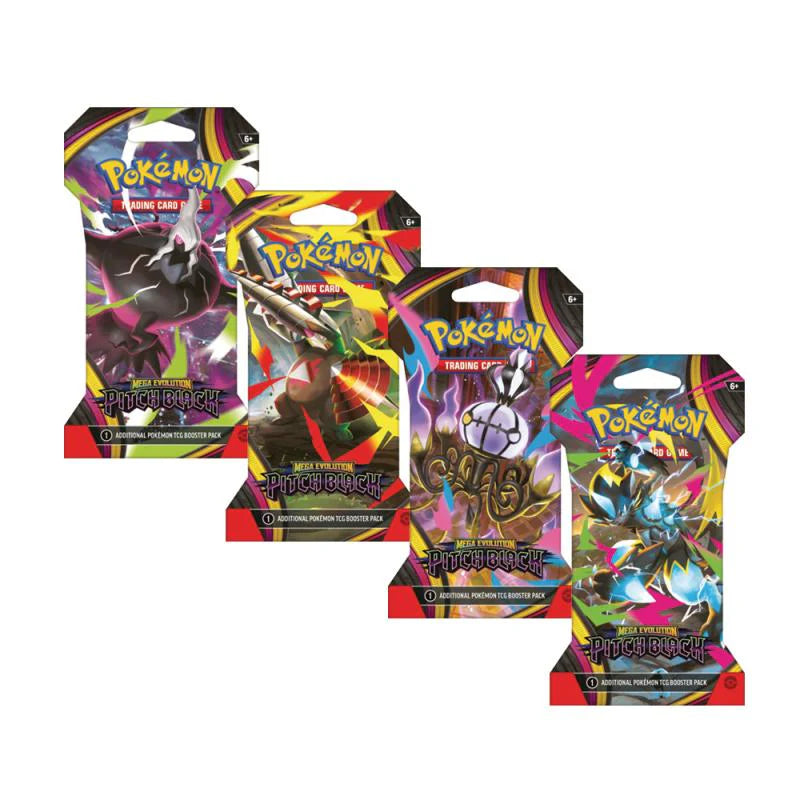 Pokemon ME05 Pitch Black Sleeved Booster Pack