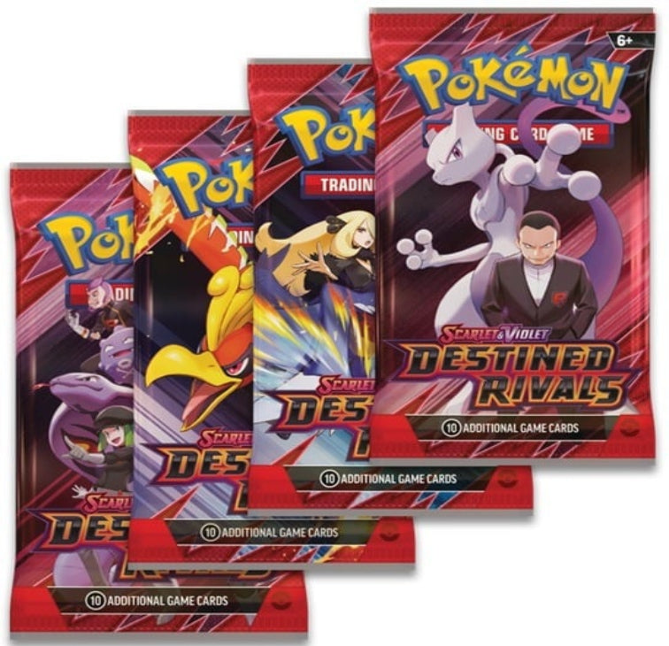 Pokemon SV10 Destined Rivals Booster Pack (10 Cards)