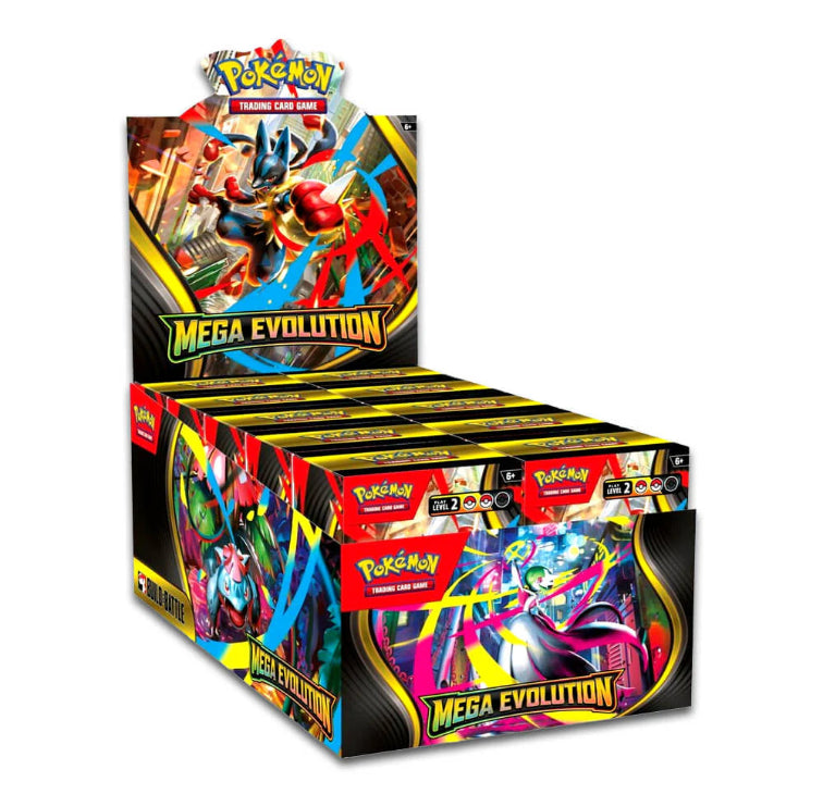 Pokémon ME01: Mega Evolution - Build & Battle Box - Display of 10