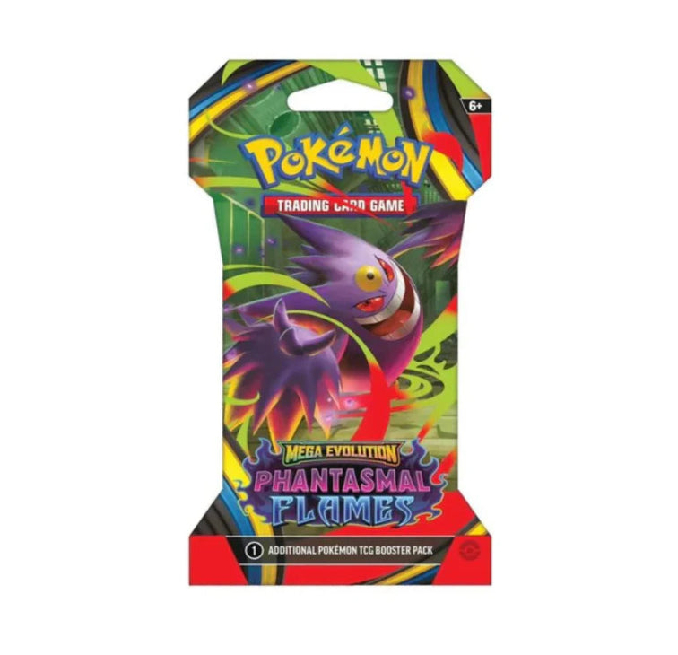 Pokémon TCG: Mega Evolution-Phantasmal Flames Sleeved Pack