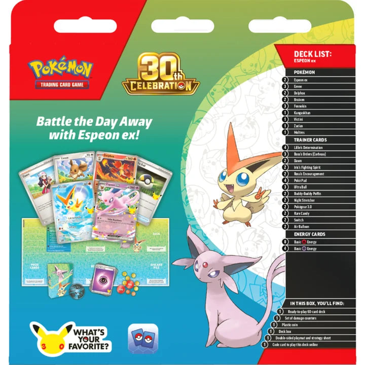 Pokemon - 30th Celebration - Battle Deck - (Pre-Order)
