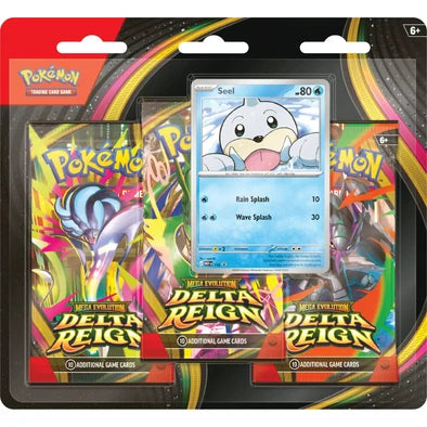 Pokemon - Mega Evolution - Delta Reign - 3 Pack Blister