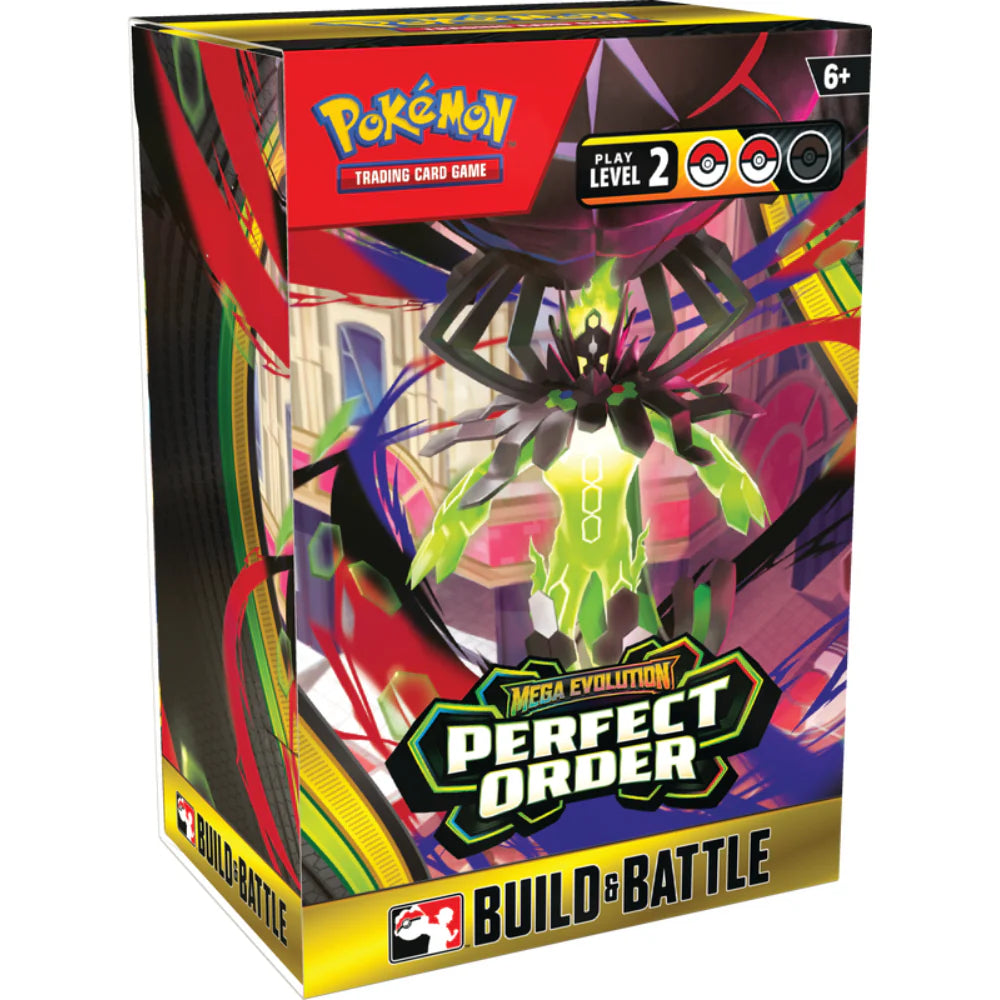 Pokémon TCG: Mega Evolution-Perfect Order Build & Battle Kit