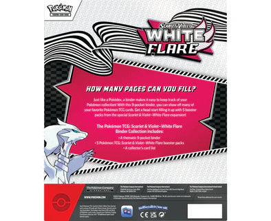 Pokemon - Scarlet and Violet - White Flare - Binder Collection