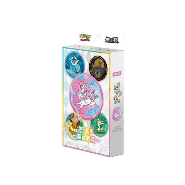Pokemon Terastal Grand Gathering Badge Set