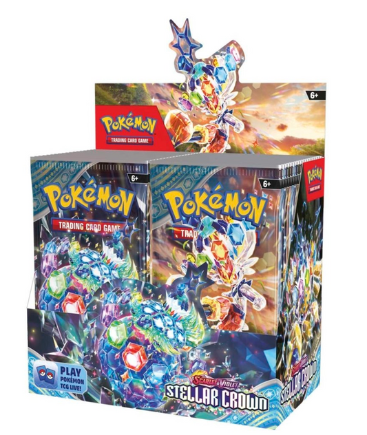 Scarlet & Violet-Stellar Crown Booster Display Box (36 Packs)