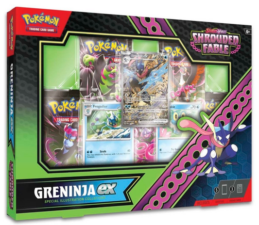 Scarlet & Violet-Shrouded Fable Greninja ex Special Illustration Collection