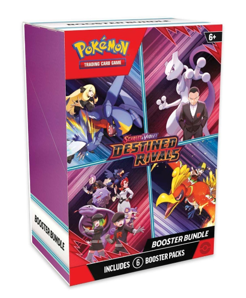 Pokemon SV10 Destined Rivals Booster Bundle (6 Packs)