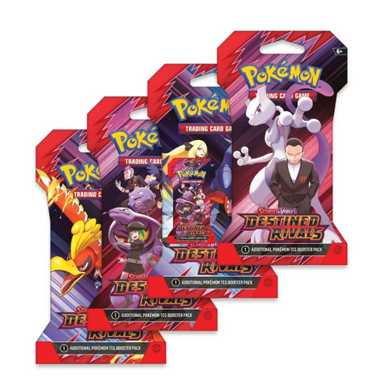 Pokemon SV10 Destined Rivals Sleeved Booster Pack (10 Cards)