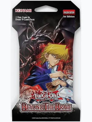 Yugioh - Beyond the Brave Sleeved Booster Pack - 1st Edition
