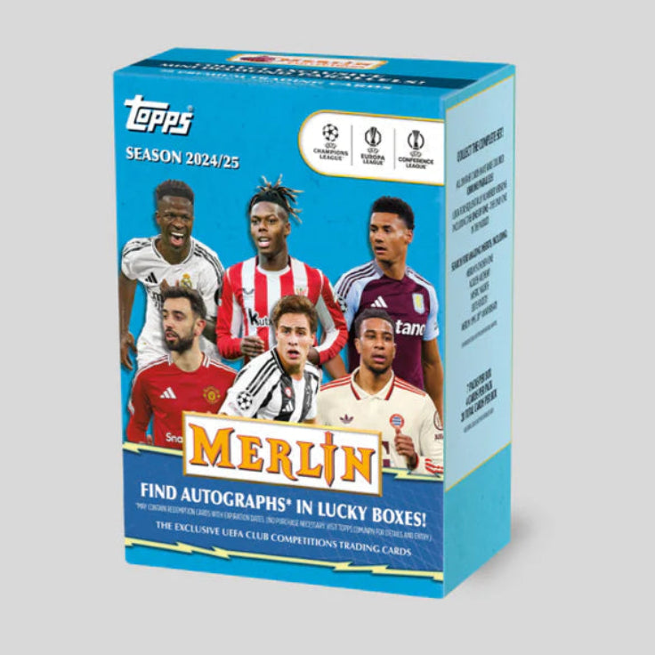 2024-25 Topps Soccer Merlin UEFA Value Box