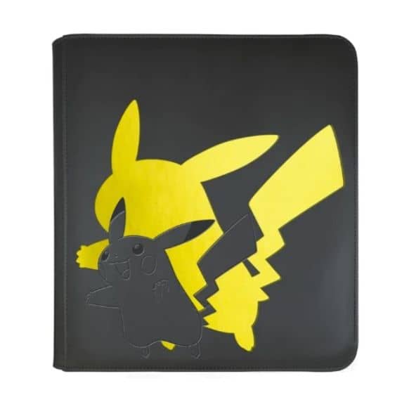 Pikachu 12-Pocket (480 cards) Zippered PRO-Binder for Pokémon - Elite Series Pokémon Binder