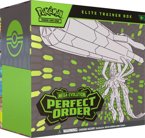 Pokémon TCG: Mega Evolution-Perfect Order Elite Trainer Box