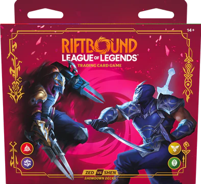 Riftbound: League of Legends - Showdown Deck - Vendetta Zed vs Shen