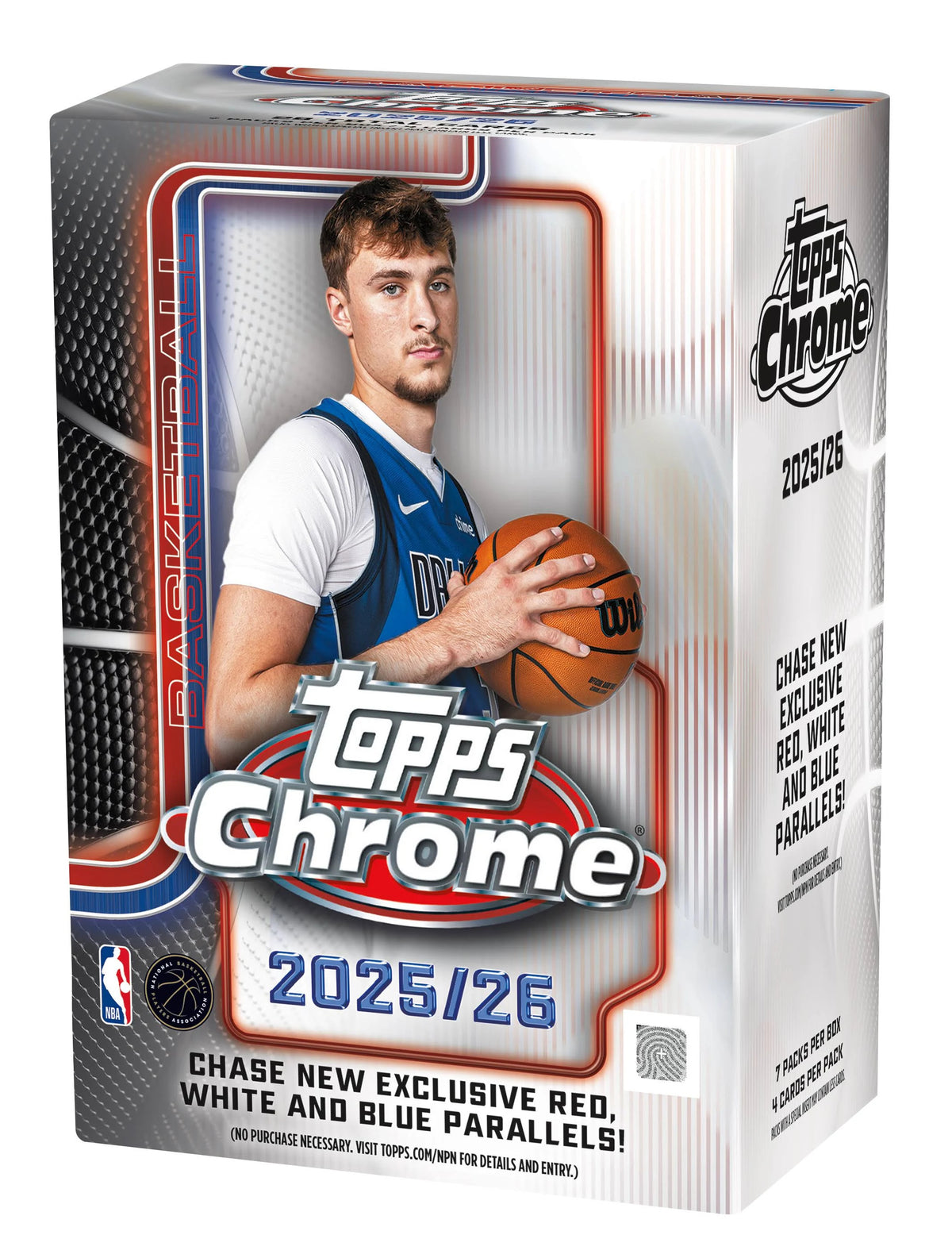 2025-26 Topps Chrome Basketball Blaster Box