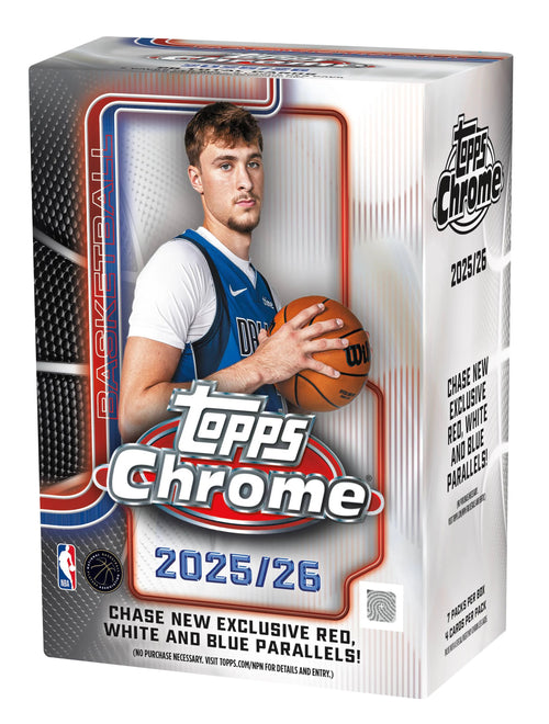 2025-26 Topps Chrome Basketball Blaster Box