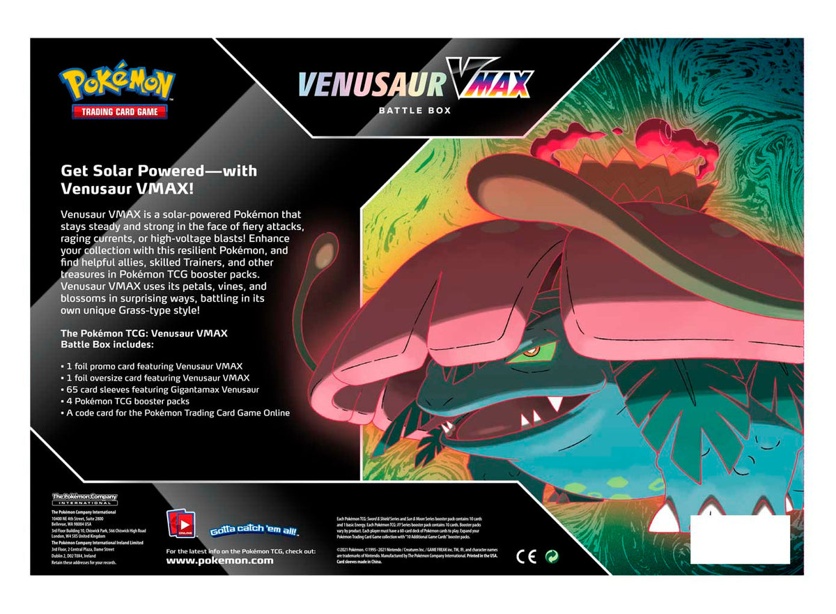 Pokémon TCG: Battle Styles - Battle Box (Venusaur VMAX)
