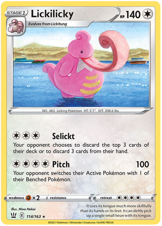 Lickilicky (114/163) [Sword & Shield: Battle Styles]