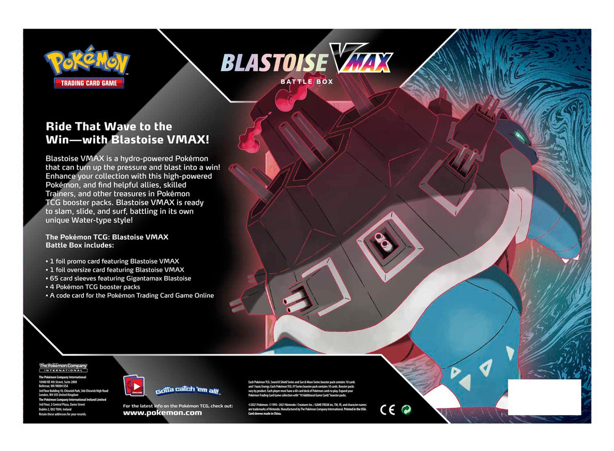 Pokémon TCG: Battle Styles - Battle Box (Blastoise VMAX)