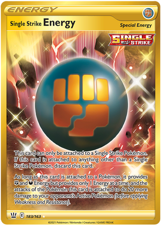 Single Strike Energy (183/163) [Sword & Shield: Battle Styles]