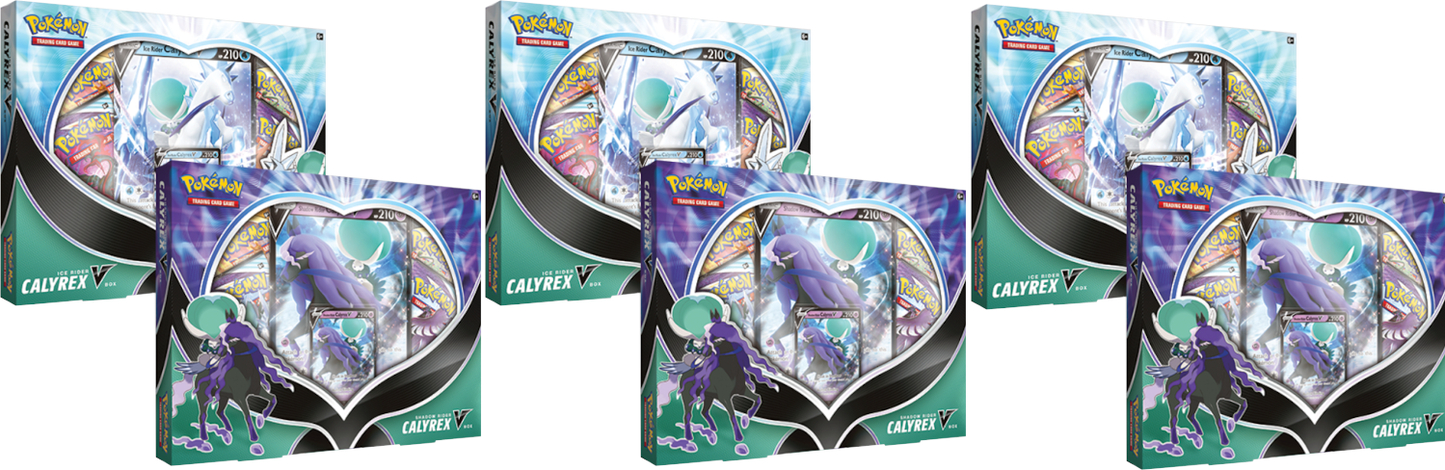 Sword & Shield: Chilling Reign - Box Case (Shadow Rider Calyrex V/Ice Rider CalyrexV)